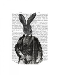 Rabbit Victorian Gent