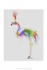 Rainbow Splash Flamingo 1