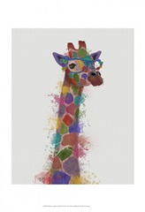 Rainbow Splash Giraffe 2
