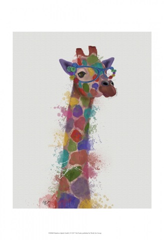 Rainbow Splash Giraffe 2