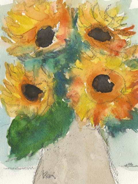 Rustic Sunflowers II