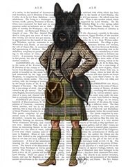 Scottish Terrier in Kilt