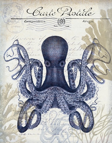 Seaside Postcard Cream c