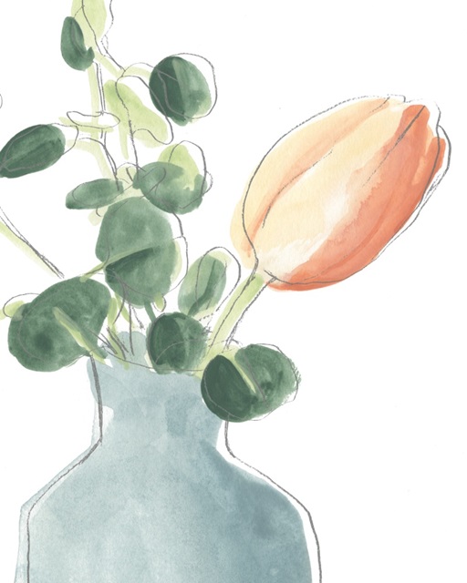 Soft Posy Sketch II