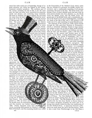 Steampunk Crow