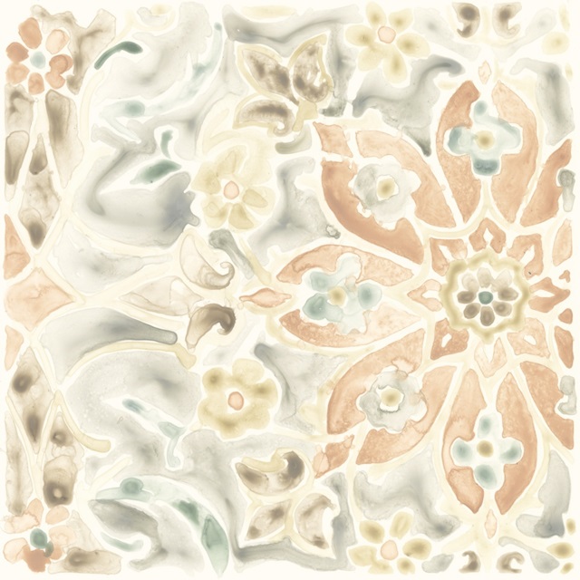 Terracotta Garden Tile IV