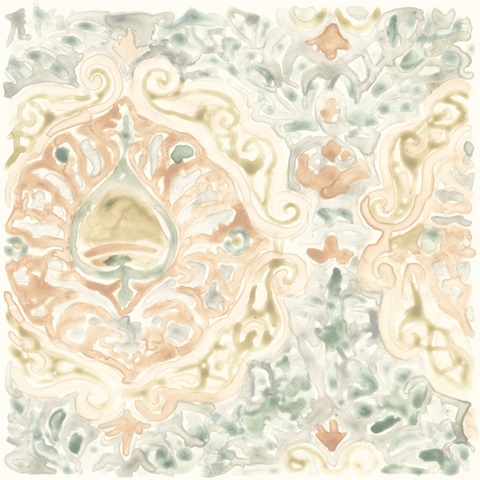 Terracotta Garden Tile IX