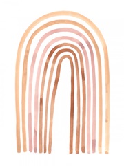 Terre Cotta Rainbow I