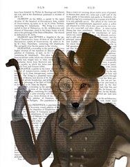 The Bounder Fox Print