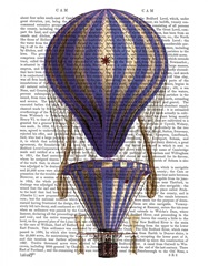 Tiered Hot Air Balloon Blue