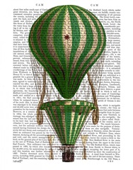 Tiered Hot Air Balloon Green