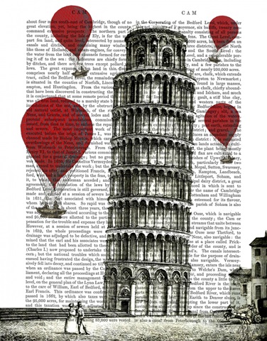 Tower of Pisa and Red Hot Air Balloons
