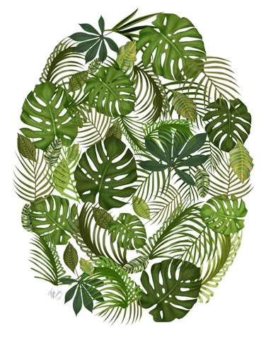 Tropical Oval, Green