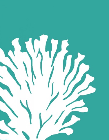 Turquoise Coral Prints a