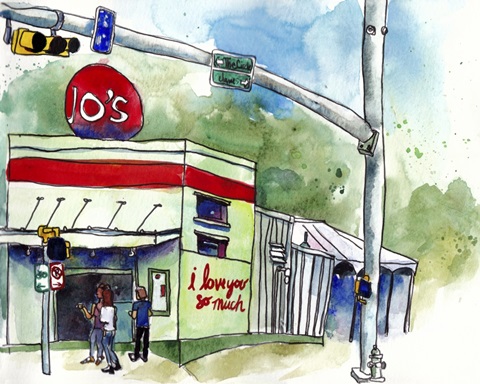 Urban Lines and Poles I