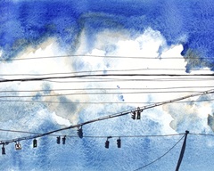 Urban Lines and Poles IV