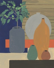 Vases on a Shelf III