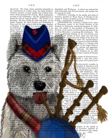 West Highland Terrier and Bagpipes