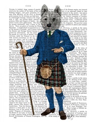 West Highland Terrier in Kilt