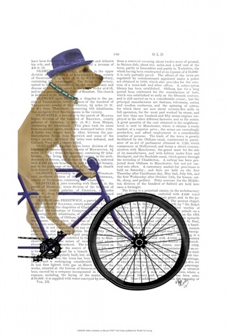 Yellow Labrador on Bicycle