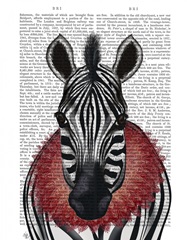 Zebra and Red Ruff