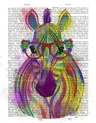 Zebra Rainbow Splash 1