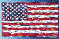 Vibrant Stars and Stripes