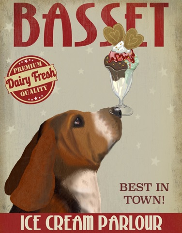Basset Hound Ice Cream