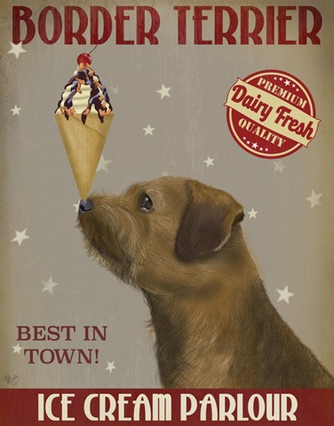 Border Terrier Ice Cream