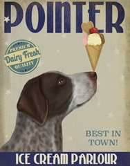 German Shorthaired Pointer Ice Cream