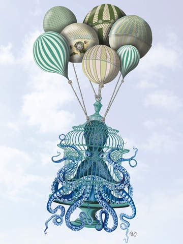 Octopus Cage and Balloons