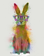 Rainbow Splash Rabbit 1