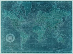 Azure World Map