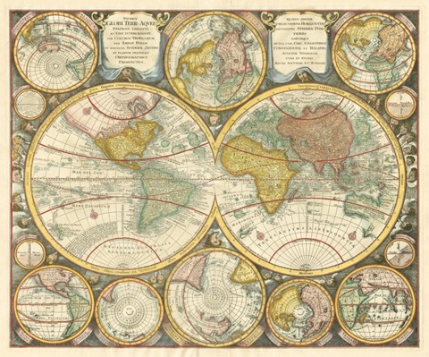 Antique World Globes