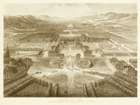 Bird's Eye View of Versailles