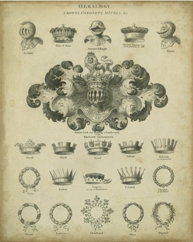 Heraldic Crowns and Coronets I