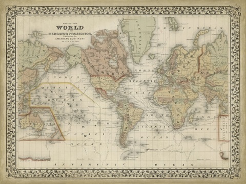 Mitchell's World Map