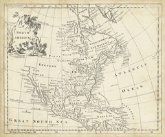 Map of North America