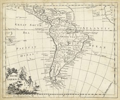 Map of South America