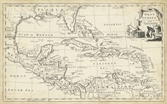 Map of West Indies