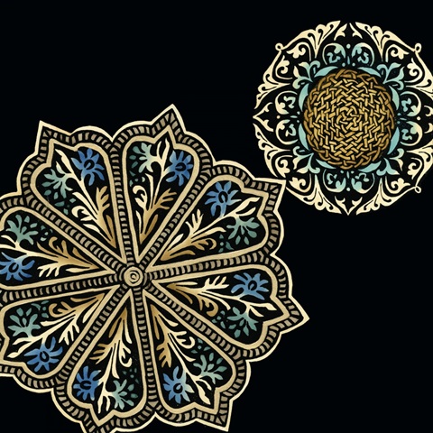 Midnight Rosette III