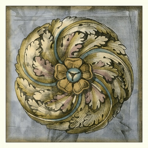 Rosette and Damask III