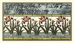 Stained Glass Flowers I