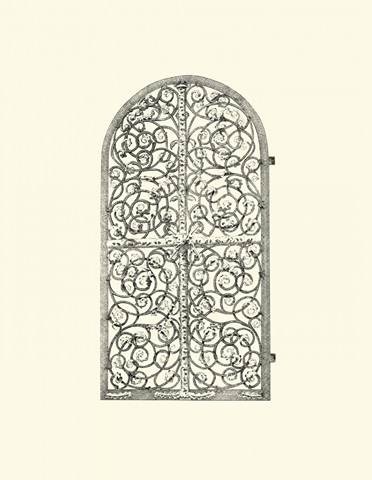 BandW Wrought Iron Gate VI