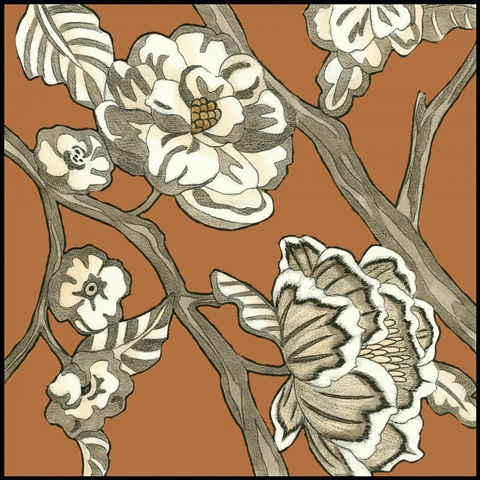 Butterscotch Chintz I