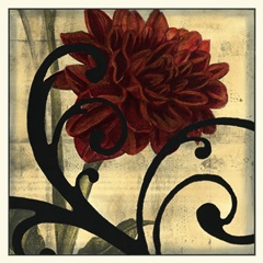 Dahlias and Scrolls III