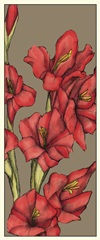 Graphic Flower Panel II