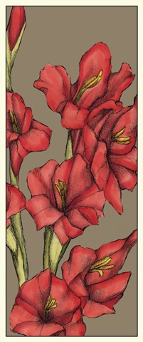 Graphic Flower Panel II
