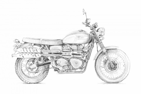 Motorcycle Sketch III