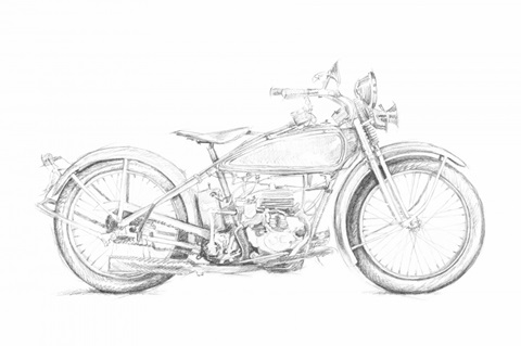 Motorcycle Sketch IV